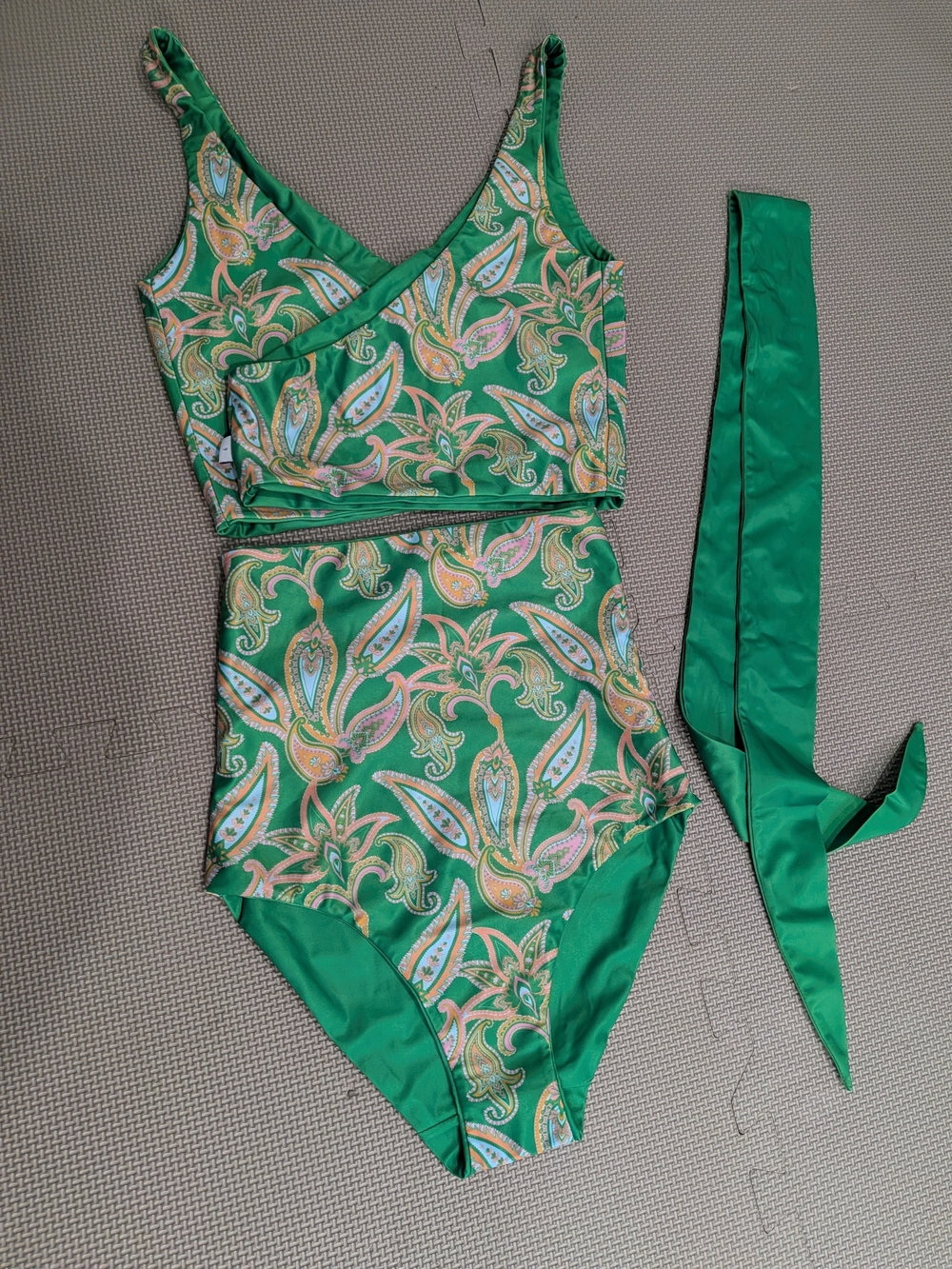 Baiia 4 Piece Bikini Paisley Appletini